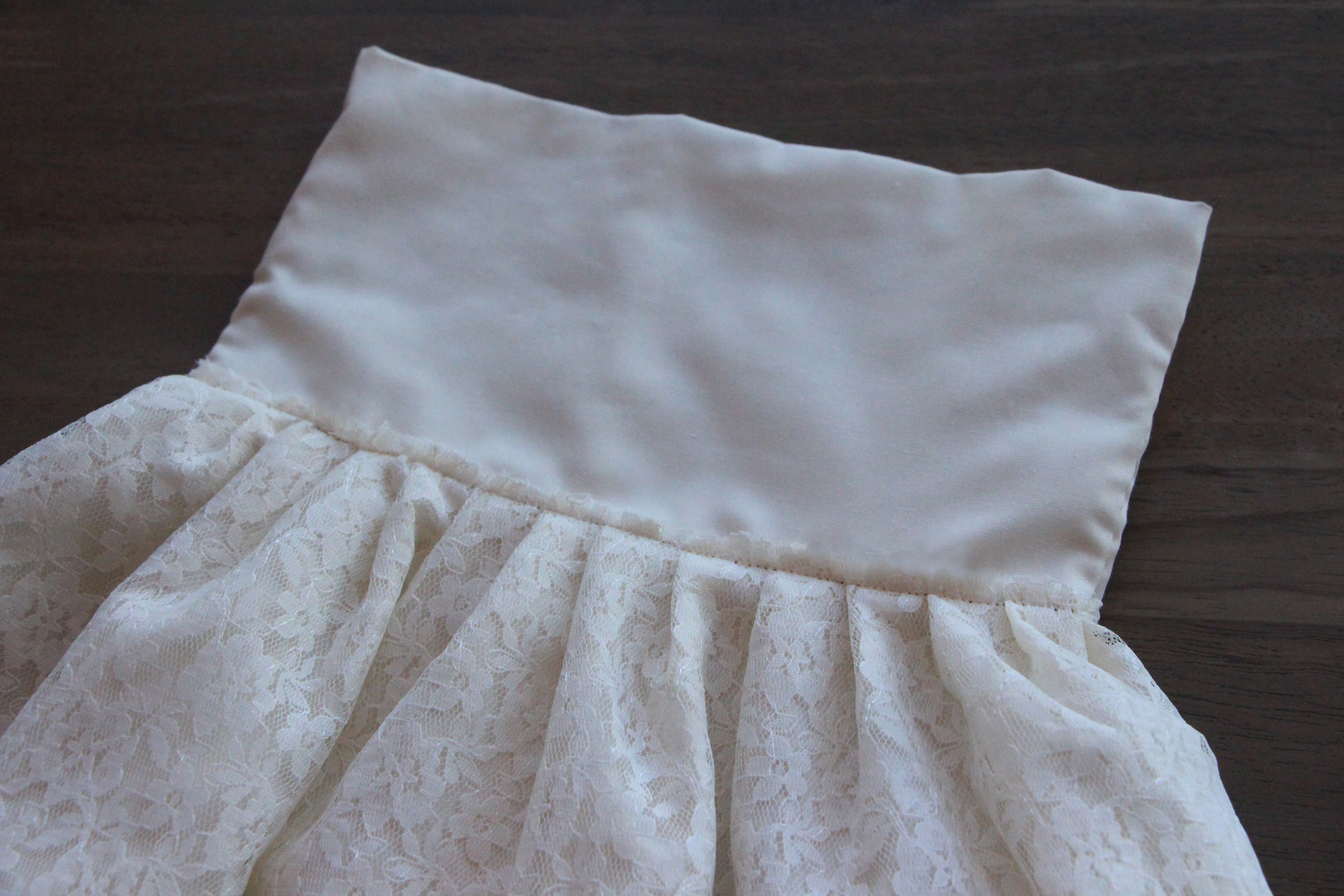 DIY Girls Lace Dress